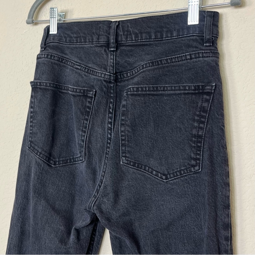 Reformation High‎ Rise Slim Leg Washed Black Jean - Picture 9 of 11